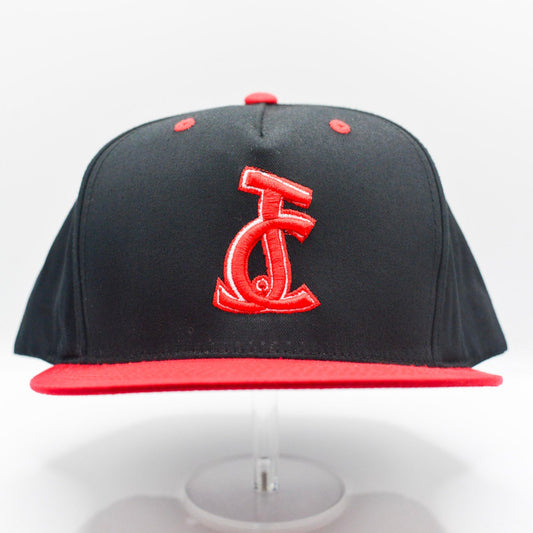 JC Redeemed Snapback – Black & Red